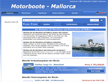 Tablet Screenshot of motorboote-mallorca.de